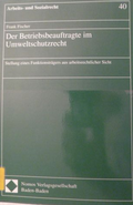 Bild: Der Betriebsbeauftragte im Umweltschutzrecht - Nomos