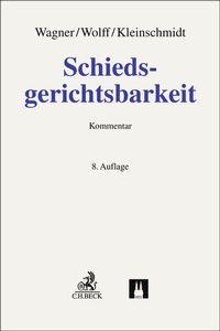 Abbildung von: Schiedsgerichtsbarkeit - C.H.BECK