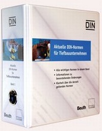 Abbildung von: Aktuelle DIN-Normen für Tiefbauunternehmen - DIN Media
