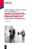 Cover: Wirtschaftsprivatrecht - De Gruyter Oldenbourg