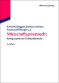 Cover: Wirtschaftsprivatrecht - De Gruyter Oldenbourg