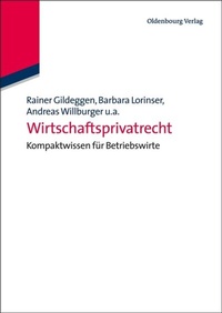 Abbildung von: Wirtschaftsprivatrecht - De Gruyter Oldenbourg