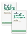 Cover: Quellen zur Geschichte der Menschenrechte - Wallstein