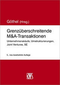 Abbildung von: Grenzüberschreitende M&A - Transaktionen - RWS