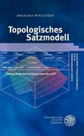 Cover: Topologisches Satzmodell - Universit&auml;tsverlag Winter