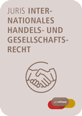 Cover: juris Internationales Handels- und Gesellschaftsrecht - Juris