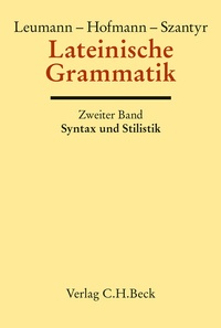 Abbildung von: Lateinische Grammatik - C.H.BECK