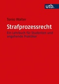 Cover: Strafprozessrecht - UTB