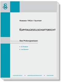 Abbildung von: Skript Kapitalgesellschaftsrecht - Hemmer-Wüst