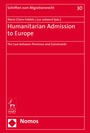 Cover: Humanitarian Admission to Europe - Nomos
