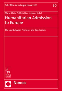 Enlarge image Cover: Humanitarian Admission to Europe - Nomos