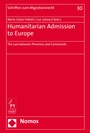 Cover: Humanitarian Admission to Europe - Nomos