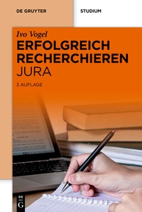 Bild vergrößern Bild: Erfolgreich recherchieren - Jura - De Gruyter