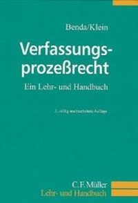 Abbildung von: Verfassungsprozessrecht - C.F. Müller