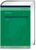 Cover: Verfassungsprozessrecht - C.F. M&uuml;ller