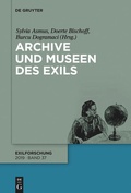 Cover: Archive und Museen des Exils - De Gruyter