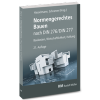 Abbildung von: Normengerechtes Bauen nach DIN 276/DIN 277  - Rudolf Müller Verlag