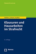 Cover: Klausuren und Hausarbeiten im Strafrecht - Nomos