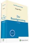 Cover: Der Bautr&auml;gervertrag - Carl Heymanns Verlag