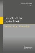 Cover: Festschrift f&uuml;r Dieter Hart - Springer