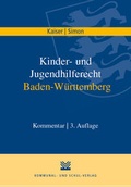 Cover: Kinder- und Jugendhilferecht Baden-W&uuml;rttemberg - KSV Medien