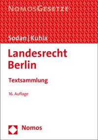 Abbildung von: Landesrecht Berlin - Nomos