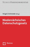 Cover: Nieders&auml;chsisches Datenschutzgesetz - Nomos