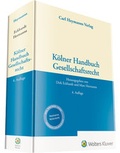 Cover: K&ouml;lner Handbuch Gesellschaftsrecht - Carl Heymanns Verlag