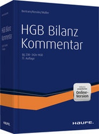 Abbildung von: HGB Bilanz Kommentar  - Haufe-Lexware