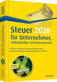 Abbildung von: Steuer 2020 für Unternehmer, Selbstständige und Existenzgründer - inkl.DVD - Haufe-Lexware