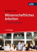 Cover: Wissenschaftliches Arbeiten - UTB