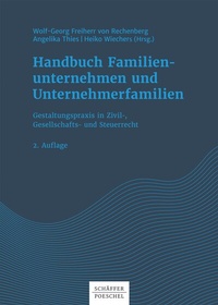 Abbildung von: Handbuch Familienunternehmen und Unternehmerfamilien - Schäffer-Poeschel