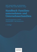 Cover: Handbuch Familienunternehmen und Unternehmerfamilien - Sch&auml;ffer-Poeschel