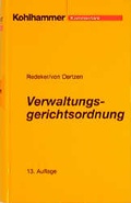 Cover: Verwaltungsgerichtsordnung - Kohlhammer