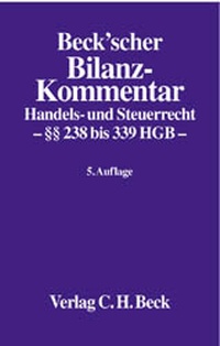 Bild vergrößern Bild: Beck'scher Bilanz-Kommentar - C.H.BECK