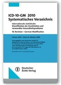 Cover: ICD-10-GM 2010 Systematisches Verzeichnis - Deutscher &Auml;rzteverlag