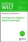 Cover: Soziologie des Digitalen - Digitale Soziologie? - Nomos