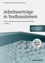 Cover: Arbeitsverträge in Textbausteinen - Haufe-Lexware