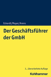 Abbildung von: Der Geschäftsführer der GmbH - Kohlhammer