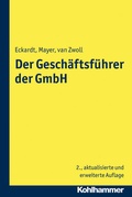 Cover: Der Gesch&auml;ftsf&uuml;hrer der GmbH - Kohlhammer