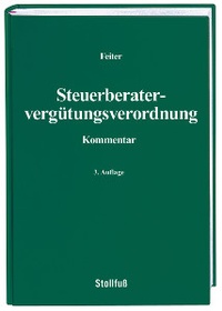 Abbildung von: Steuerberatervergütungsverordnung - Stollfuß
