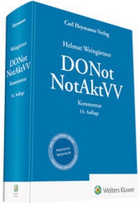 Abbildung von: DONot / NotAktVV - Carl Heymanns Verlag