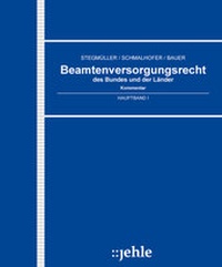 Abbildung von: Beamtenversorgungsrecht des Bundes und der Länder - Grundwerk ohne Fortsetzungsbezug - Jehle