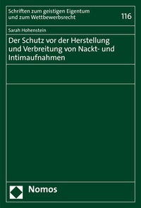 Abbildung von: Der Schutz vor der Herstellung und Verbreitung von Nackt- und Intimaufnahmen - Nomos