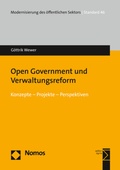 Cover: Open Government und Verwaltungsreform - Nomos
