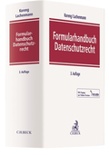 Cover: Formularhandbuch Datenschutzrecht - C.H.BECK