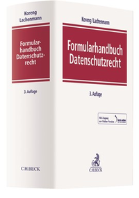 Enlarge image Cover: Formularhandbuch Datenschutzrecht - C.H.BECK