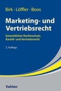 Cover: Marketing- und Vertriebsrecht - Vahlen