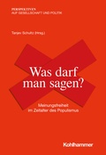 Cover: Was darf man sagen? - Kohlhammer