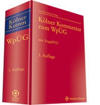 Abbildung von: Kölner Kommentar zum WpÜG - Carl Heymanns Verlag